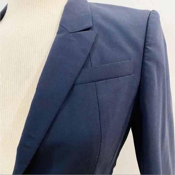 BOSS-Hugo Boss fundamental Wool navy suit blazer